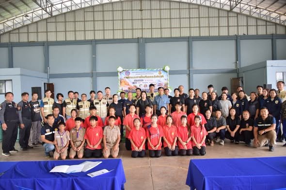 โครงการฝึกอบรมเชิงปฏิบัติการซ้อมแผนการป้องกันและบรรเทาสาธารณภัย ในกิจกรรมการฝึกอบรมการป้องกันและระงับอัคคีภัย ประจำปีงบประมาณ 2569