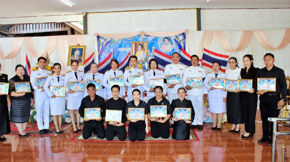 อบต.วังบาล พิธีอัญเชิญและแลกเงินขวัญถุงพระราชทานกองทุนแม่ของแผ่นดิน บ้านน้ำครั่งน้อย หมู่ที่ ๗