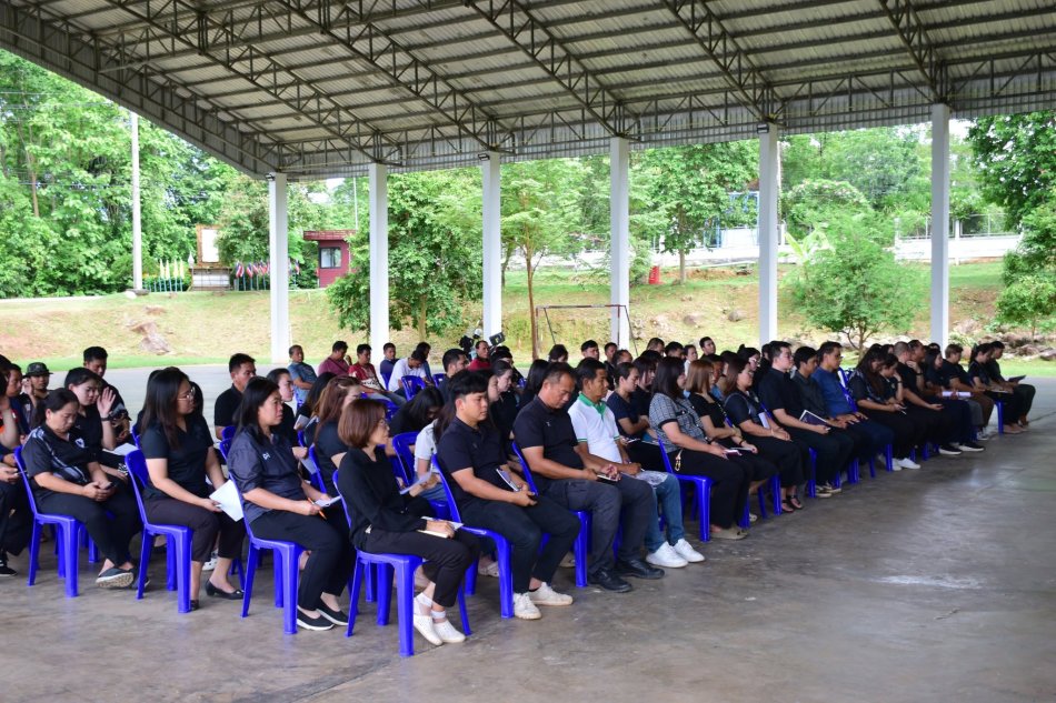 ประชุมหัวหน้าส่วนราชการ พนักงาน ลูกจ้าง และคนงาน องค์การบริหารส่วนตำบลวังบาล ครั้งที่ 3/2569