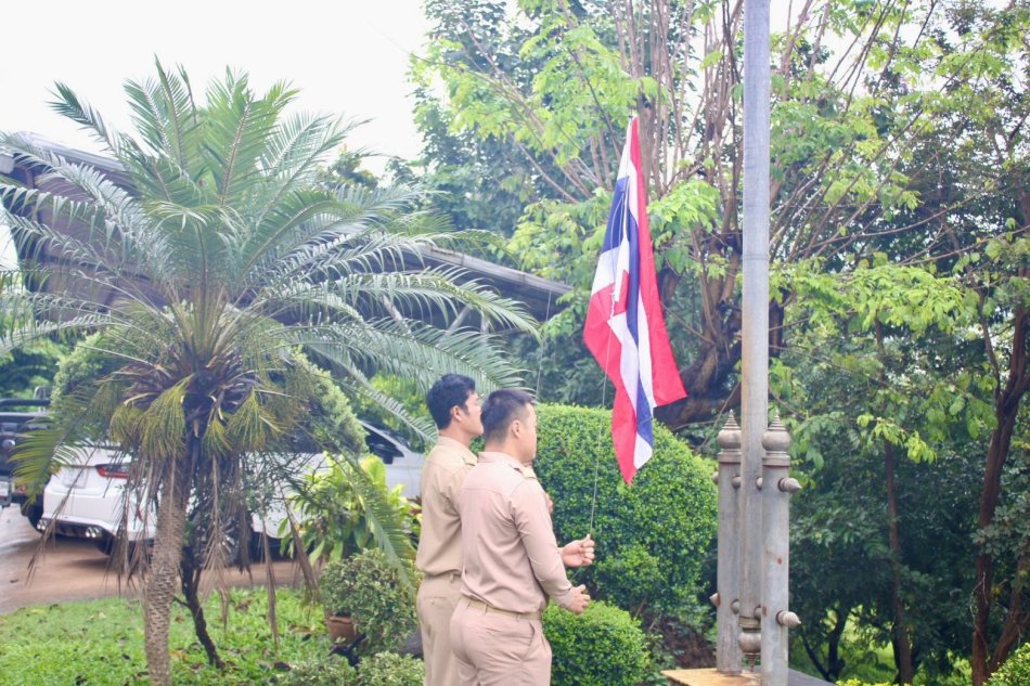 อบต.วังบาล จัดกิจกรรมวันพระราชทานธงชาติไทย 28 กันยายน ประจำปี 2569