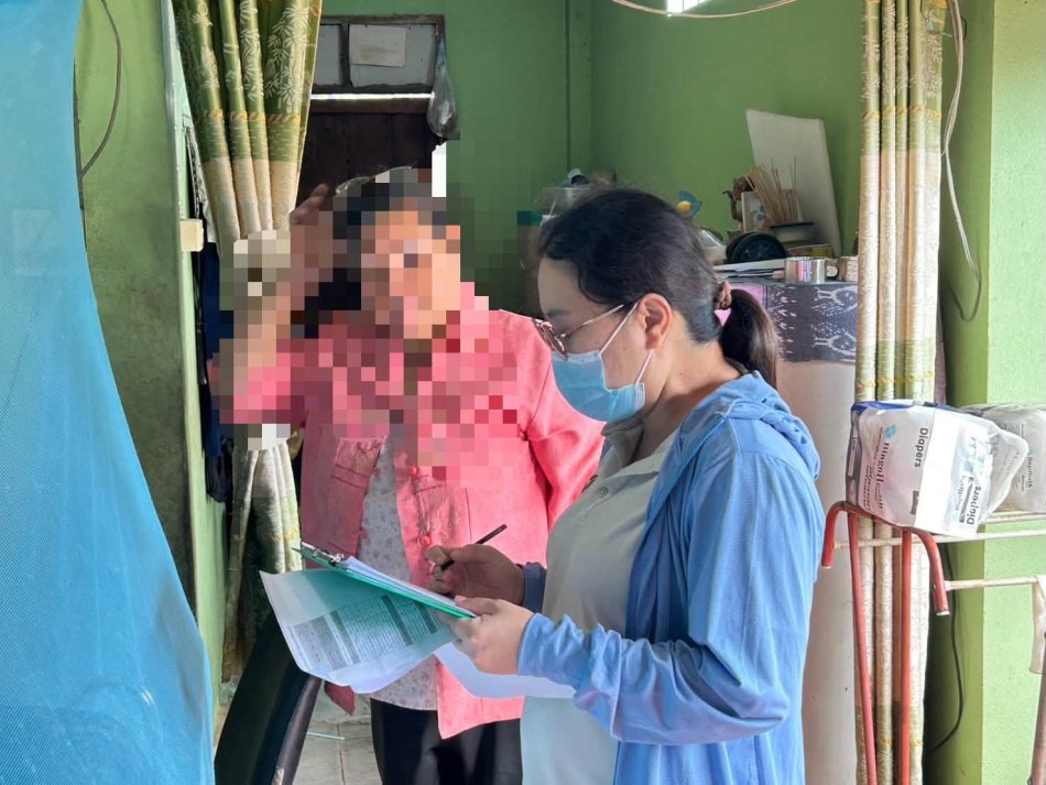  อบต.วังบาล ลงพื้นที่ประเมินผู้สูงอายุที่มีภาวะพึ่งพิงในพื้นที่ตำบลวังบาล