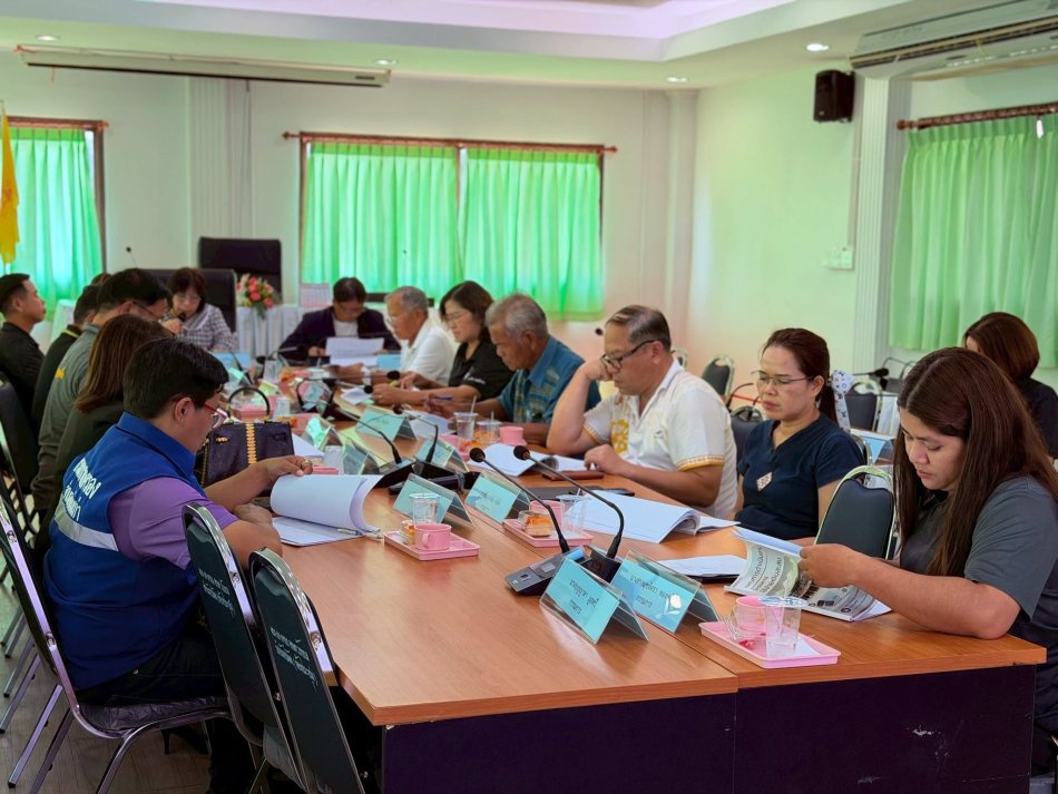ประชุมคณะกรรมการพัฒนาองค์การบริหารส่วนตำบลวังบาล เพื่อพิจารณาร่างแผนการดำเนินงานโครงการใช้จ่ายเงินสะสม ประจำปีงบประมาณ พ.ศ.2569