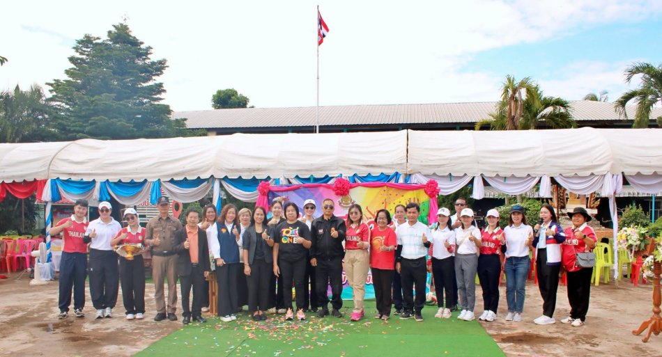 อบต.วังบาล ร่วมพิธีเปิดงานกีฬาสีภายในโรงเรียนบ้านวังบาล ประจำปี 2569